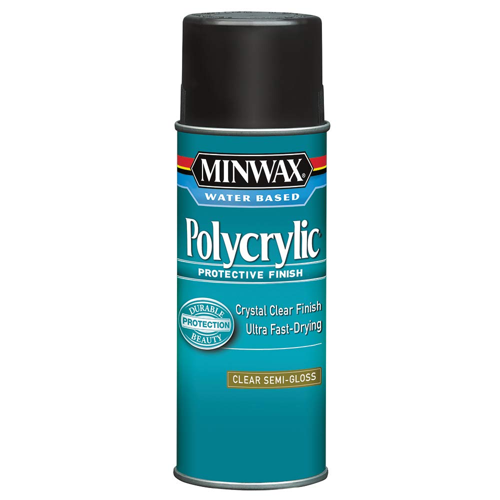 1/2 pt Minwax 25555 Clear Polycrylic Water-Based Protective Finish Gloss